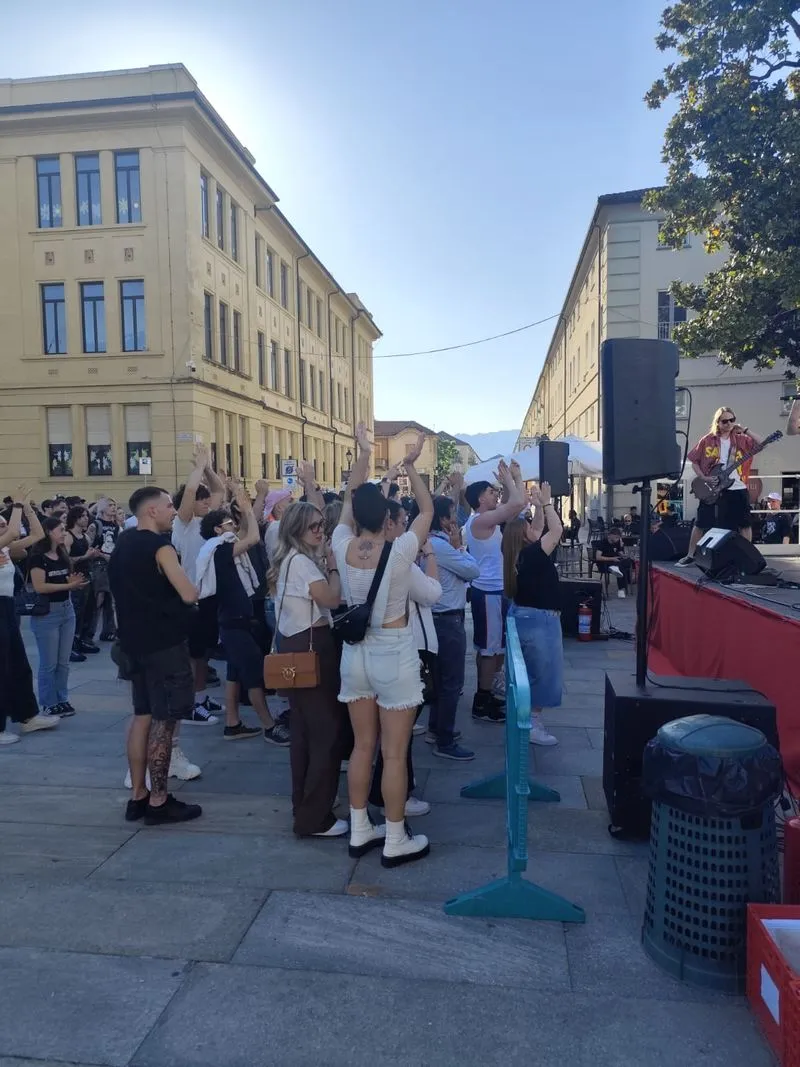 VENARIA - I giovani e la loro musica protagonisti con l'«Alt! Music Festival» - FOTO
