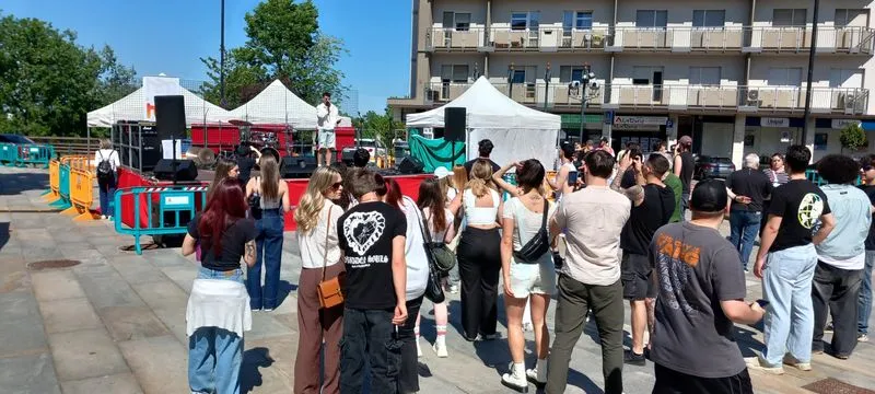 VENARIA - I giovani e la loro musica protagonisti con l'«Alt! Music Festival» - FOTO