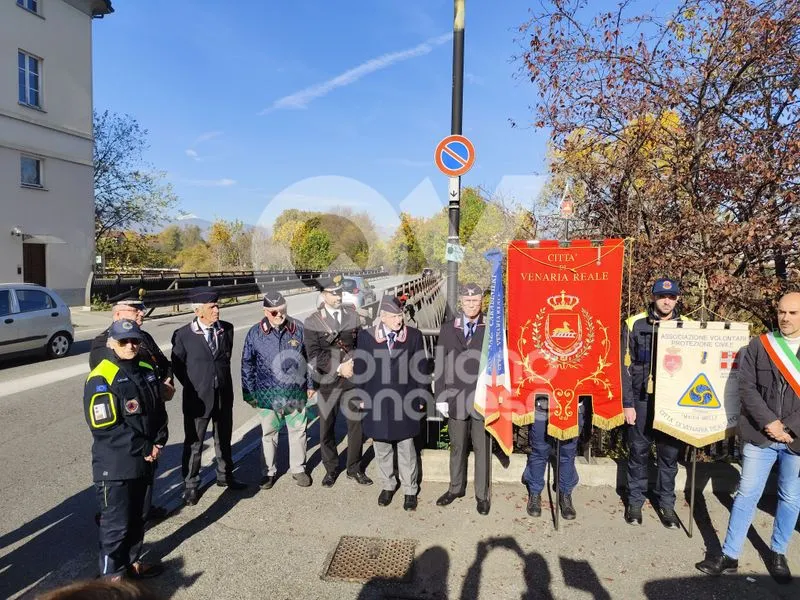 VENARIA - In via Cavallo una targa per ricordare il tragico alluvione del 1994 - FOTO