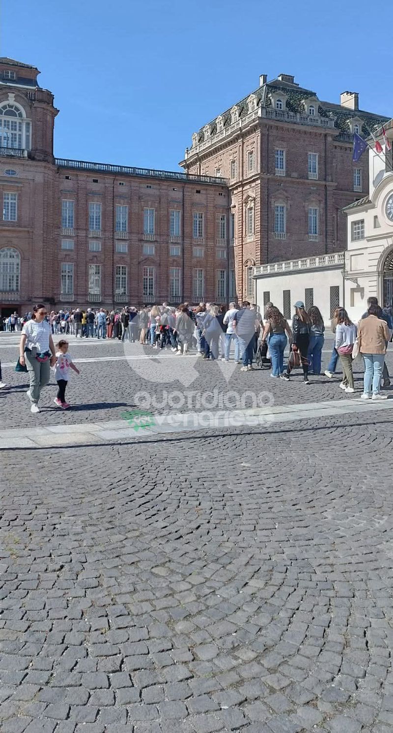 VENARIA - Quasi 16mila visitatori nel ponte del 1° Maggio tra Reggia e Giardini - FOTO