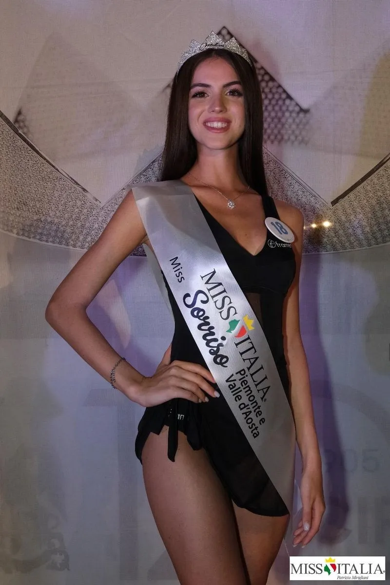 VILLASTELLONE - Miss Italia: Giorgia Riondino, 18 anni, si è aggiudicata il titolo di Miss Sorriso 2025 - FOTO