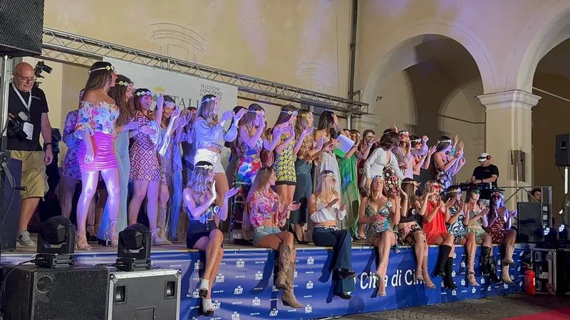 VILLASTELLONE - Miss Italia: Giorgia Riondino, 18 anni, si è aggiudicata il titolo di Miss Sorriso 2025 - FOTO