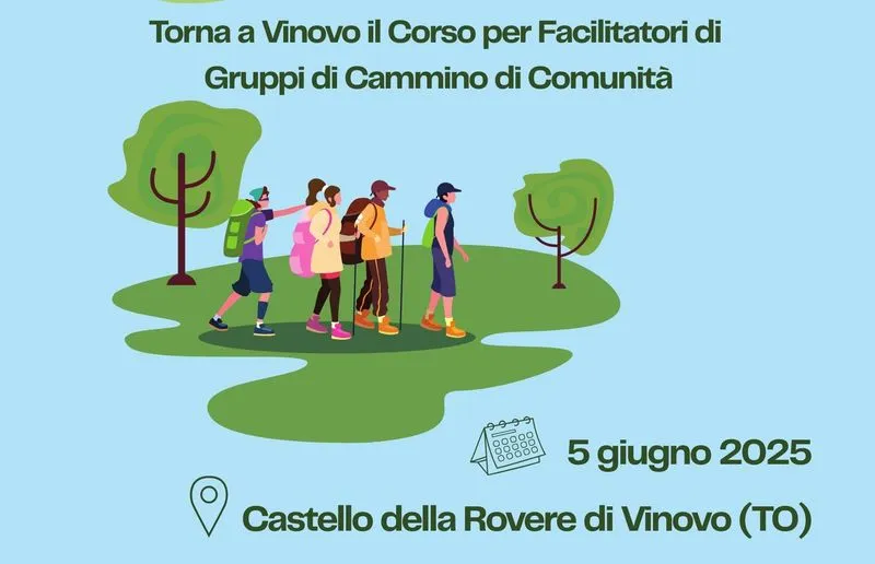 VINOVO - «Camminare è Salute»: torna il Corso per Facilitatori di Gruppi di Cammino di Comunità
