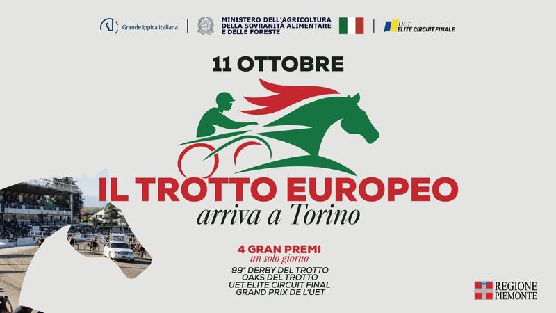 VINOVO - Domenica 11 ottobre il Derby italiano del Trotto
