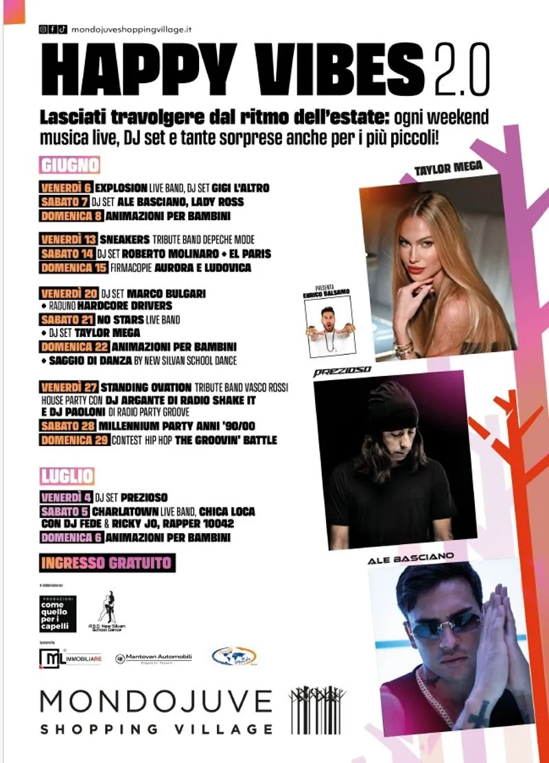 VINOVO - Arriva l'estate, da Mondojuve un intero mese di eventi gratuiti a ritmo di musica