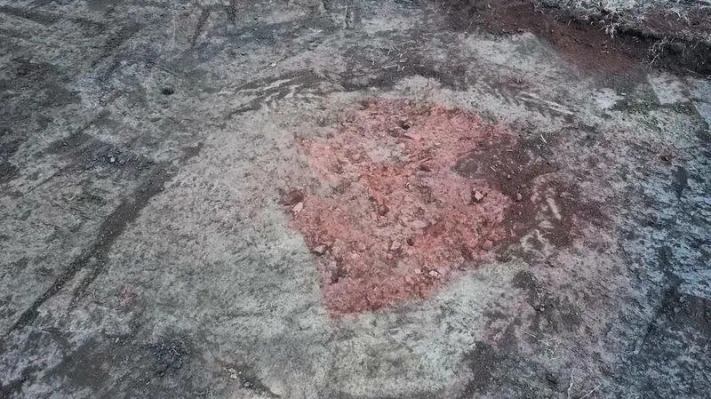 VIRLE - Dagli scavi per i lavori del polo sportivo culturale spuntano fornaci del 1700 - FOTO