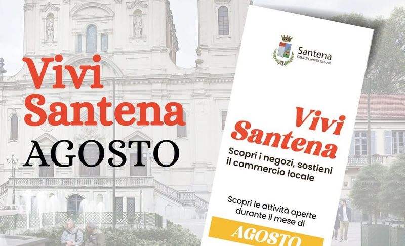 SANTENA - Torna la guida che sostiene il commercio e spiega i servizi