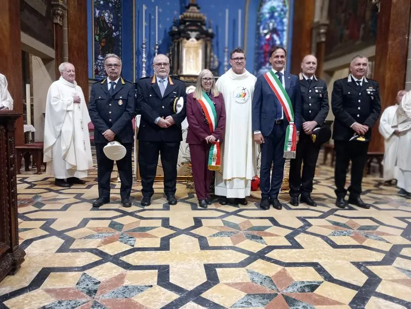 VOLPIANO - Comunità in festa per il benvenuto al nuovo parroco don Salesio Sebold - FOTO